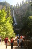 Multnomah_Falls_17_005_08162017 - In the Summer, this walkway to Multnomah Falls was much busier than it was in the Spring. This photo was taken in August 2017. The next several photos took place on that same day