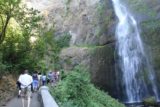 Multnomah_Falls_17_030_08162017 - Context of the trail to the top of Multnomah Falls and the upper drop of the falls beyond the Benson Bridge