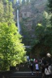 Multnomah_Falls_17_114_08162017 - Last look back at the steps leading up to the main lookout at the bottom of Multnomah Falls to end off our August 2017 visit