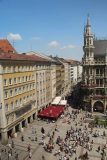 Munich_522_06302018 - Looking over just one side of the Marienplatz from the Glockenspiel Cafe