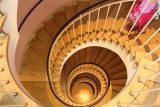 Munich_550_06302018 - Walking down the mesmerizing spiral steps from the Glockenspiel Cafe