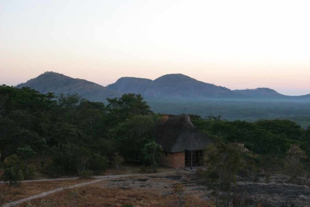 Context of one of the chalets in the Mutinondo Wilderness