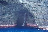 Na_Pali_Cruise_311_11212021 - Another closer look at the Waiahuakua Falls and Sea Cave