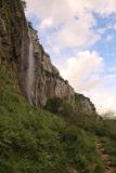 Nacimiento_del_Rio_Ason_060_06142015 - Looking up towards the Nacimiento del Rio Ason Waterfall as I approach closer to its base