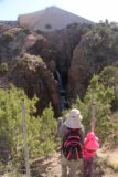 Nambe_Falls_033_04152017 - Julie and Tahia finally making it up to the Nambe Falls Overlook