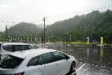 Nanataki_004_07102023 - Another round of squalls at the car park of the Kosaka Nanataki