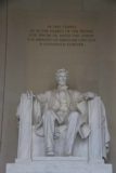 National_Mall_233_06102014 - The familiar view of the Lincoln Statue with some inscription above him
