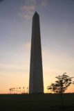 National_Mall_286_06102014 - Looking back at the silhouette of the Washington Monument at sunset