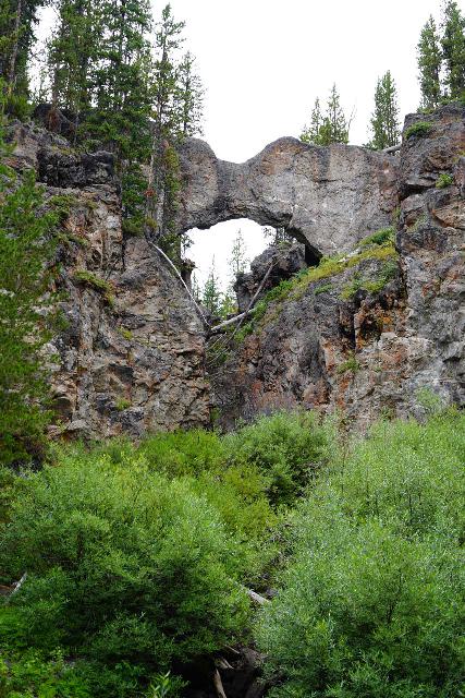 Natural bridge 2024 trail yellowstone