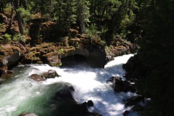 The Natural Bridge on the Rogue River was something we stumbled upon while making the long drive from Medford to Crater Lake National Park.  We certainly didn't anticipate visiting this quirk...