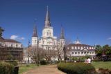 New_Orleans_235_03132016 - Looking back towards the St Louis Cathedral from within Jackson Square