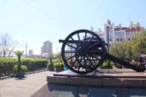 New_Orleans_261_03132016 - A cannon (or statue of it) facing the Mississippi River