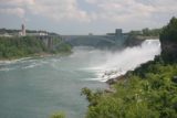 Niagara_Falls_413_06142007 - Profile view of American Falls towards Rainbow Bridge from the American Side