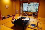 Nikko_Hotel_001_04142023 - Getting settled in our tatami-style room at the Kozuchi no Yado Tsurukame Daikichi in Nikko