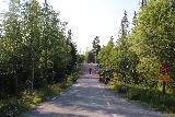 Njupeskar_004_07142019 - Walking towards the main visitor area for Fulufjället National Park