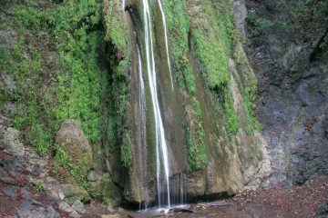 Nojoqui Falls is an impressive 80ft moss and fern fringed waterfalls that seem to be somewhat common in the Southern California area.  What's cool about this waterfall is that...