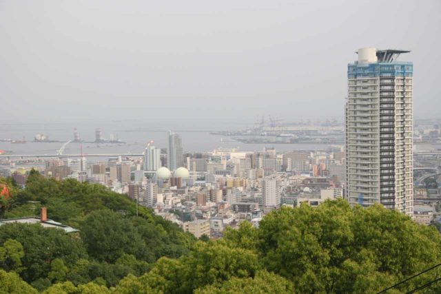 Nunobiki_045_06042009 - View over the City of Kobe from lookouts above the Nunobiki Waterfalls