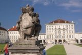 Nymphenburg_028_06302018 - A statue near the front facade of the Nymphenburg Palace