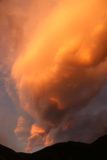 Ordesa_280_06162015 - Looking up at the crazy cloud formations during a real surreal sunset after dinner at Torla