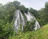 Oshinkoshin_006_iPhone_07172023 - Another pano look at the Oshinkoshin Falls fronted by a tree