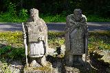Otsujigataki_034_07212023 - Checking out a couple of statues along the walkway taking in the Otsujiga Falls