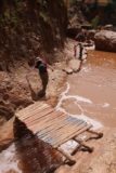 Oum_er_Rbia_134_05182015 - Crossing back over the footbridge where we paid a Berber local a modest sum of dirhams