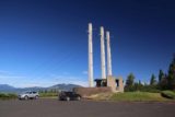 Panorama_Point_Park_022_08182017 - This power pylon was part of some kind of lookout infrastructure at Panorama Point Park near Hood River, and I suspect this was the crux of the 'partnership' between the energy company and Hood River