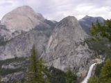 Panorama_Trail_007_06012002 - Back side of Half Dome, Liberty Cap, and Nevada Fall