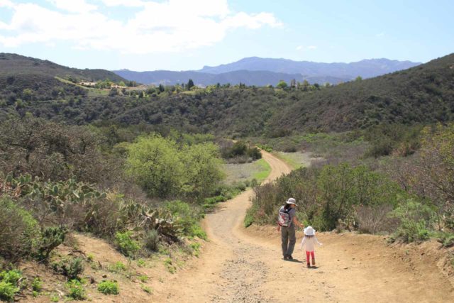 Paradise Falls via Mesa, Teepee and Moonridge Trail, California