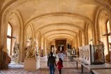 Paris_18_201_06142018 - Passing through a series of exhibits showcasing Roman statues at Le Louvre