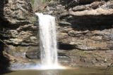 Petit_Jean_SP_251_03162016 - Another look across the plunge pool at the Cedar Falls with rainbow appearing at its base