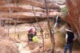 Pine_Creek_Falls_068_04042018 - The family finally making it to the Pine Creek Falls on our April 2018 adventure