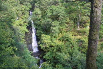 The Black Spout Waterfall was a pleasant waterfalling diversion from the shopping, golfing, and the whisky tasting that the town of Pitlochry seemed to be known for.  In fact, it was possible...