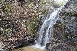 Placerita_Creek_Falls_071_02122023 - Angled long-exposed look at the Placerita Creek Falls