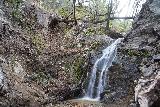 Placerita_Creek_Falls_080_02122023 - Angled look at the Placerita Creek Falls in February 2023