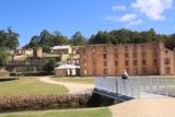 Port_Arthur_17_011_11262017 - Julie approaching the Penitentiary part of the Port Arthur Historical Site
