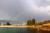 Port_Campbell_083_11162017 - Another look at the rainbow preceding the incoming thunderstorm over Port Campbell