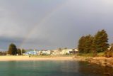 Port_Campbell_086_11162017 - Still another look at the large rainbow over the Port Campbell Foreshore as seen from the jetty