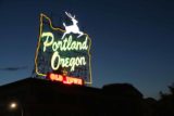 Portland_sign_034_08182017 - Zoomed in on the famous Portland sign in twilight