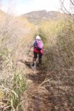 Portrero_John_052_03192017 - Mom going up a stretch of trail where some kind of spring was muddying the surface despite it being pretty dry otherwise