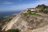 Portugese_Bend_016_04242016 - Looking back at some homes perched precariously atop some steepening cliffs