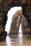 Praia_As_Catedrais_131_06102015 - An even more familiar postcard shot of the triple arches at Praia As Catedrais