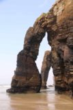 Praia_As_Catedrais_190_06102015 - Looking out at two of the three arches of Praia As Catedrais