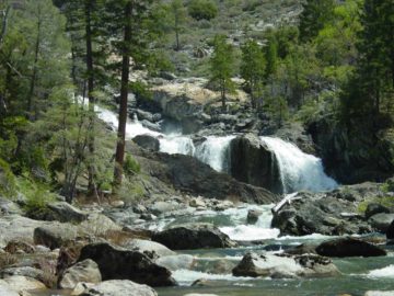 Rancheria Falls appeared to us like a series of waterfalls and cascades each with apparent spots to take a dip in the cold water and cool off.  From what we could tell, there wasn't a singular...