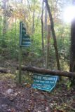 Reedy_Cove_Falls_023_20121017 - A seemingly sabotaged Natural Preserve sign