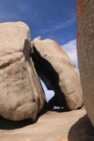 Remarkable_Rocks_035_11122017 - There didn't appear to be any natural arches on the Remarkable Rocks, but there were plenty of 'tunnels' formed by rocks leaning against each other like what's shown here