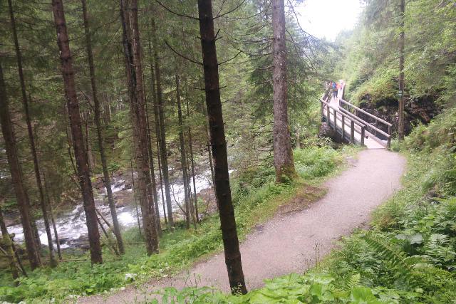 Riesachfalle_Schladming_042_07032018 - The lower path to the base of the Riesach Falls (or Riesachfälle) went across this bridge in a short loop walk