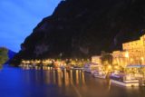 Riva_del_Garda_298_20130602 - Night view from just outside our room at Hotel Sole in Riva del Garda