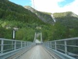 Rjukan_008_jx_06222005 - Crossing over a long and scary bridge towards the Vemork Power Station