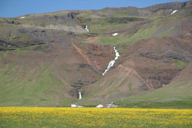 Road_54_003_06232007 - One of the many unnamed yet impressive waterfalls on the Snæfellsnes Peninsula